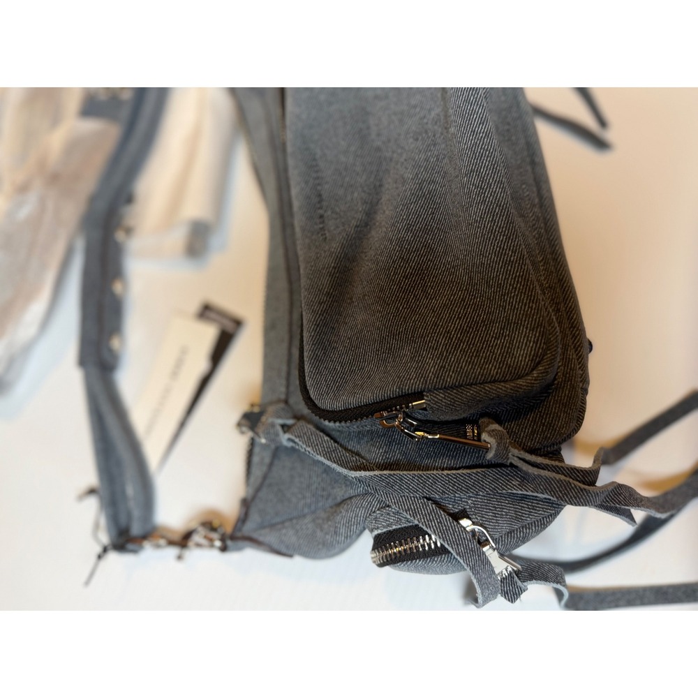 Aimee Kestenberg Away We Go Convertible Shoulder Bag Dark Denim Blue NWT - Picture 3 of 12